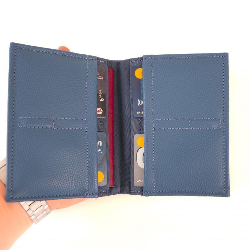 Personalized Passport Holder with Inner Card Holder